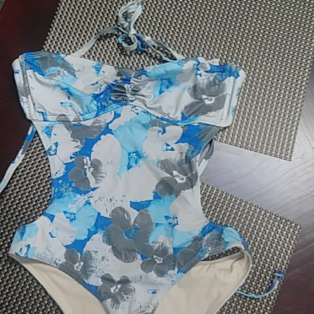 Oakley bikini style one piece suit cut-out sides